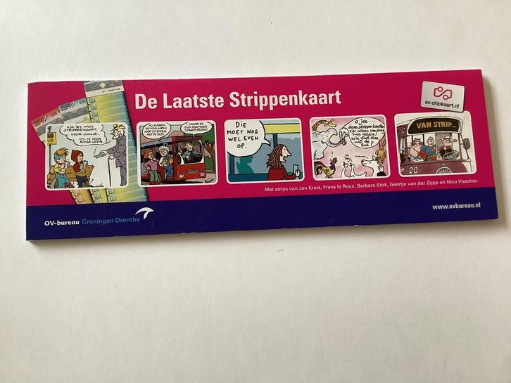 De laatste strippenkaart Kwynk door Jan Kruis en andere..., Verzamelen, Stripfiguren, Nieuw, Overige typen, Overige figuren, Ophalen of Verzenden