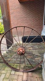 Karrewiel 110cm , karwiel, mancave, decoratie, buiten, Tuin en Terras, Ophalen, Gebruikt