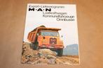 Zeldzame catalogus - M.A.N. vrachtwagens bussen etc 1970, Ophalen of Verzenden, Zo goed als nieuw, Tractor en Landbouw