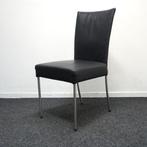 Bert Plantagie Design Stoelen | Eetkamerstoelen | Zwart Leer, Gebruikt, -, Zwart, -