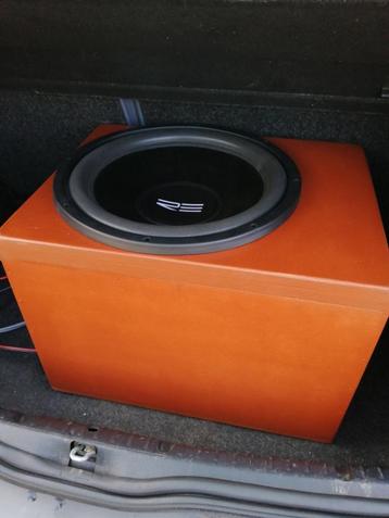 RE Audio in Costom made box, met Pioneer PRS Icefet PowerAmp