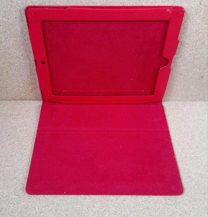 Rode Tablet Hoes - Bescherming voor je Tablet!, Computers en Software, Tablet-hoezen, Gebruikt, Bescherming voor- en achterkant