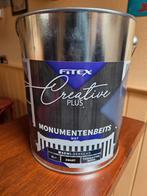 Fitex Monumentenbeits Mat Zwart - Nieuw!, Doe-het-zelf en Verbouw, Verf, Beits en Lak, Ophalen of Verzenden