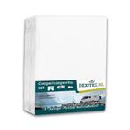 Molton hoeslakenset - 3 delig met midden matras, Dexitex.nl, Verzenden, Buurserstraat 15 A, 7481 EG,Haaksbergen, Info@dexitex.nl