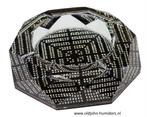 SIGAARASBAK DIAMONDS BLACK 4 LEGGERS - 18 cm!.         sab24, Verzenden, Nieuw, Tabaksdoos of Verpakking