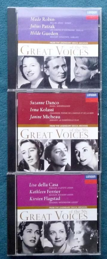 Great Voices Of The 50s - Vol 1-3