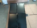 4 stuks Neovo 24 inch monitor, model L-W24, op standaard, Ophalen, VGA, Gebruikt, Kantelbaar