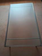 Salontafel Neftis, Huis en Inrichting, Tafels | Bijzettafels, Ophalen, 75 cm of meer, Rechthoekig, Glas