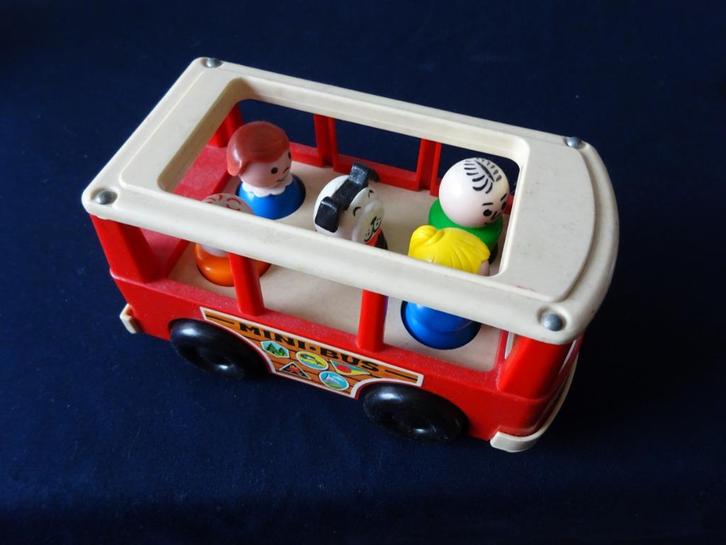 Fisher-Price minibus, Kinderen en Baby's, Speelgoed | Fisher-Price, Gebruikt, Auto of Voertuig, Ophalen