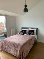 Wehkamp boxspring Lavrik twijfelaar grijs, Ophalen of Verzenden, Zo goed als nieuw, Twijfelaar, 120 cm