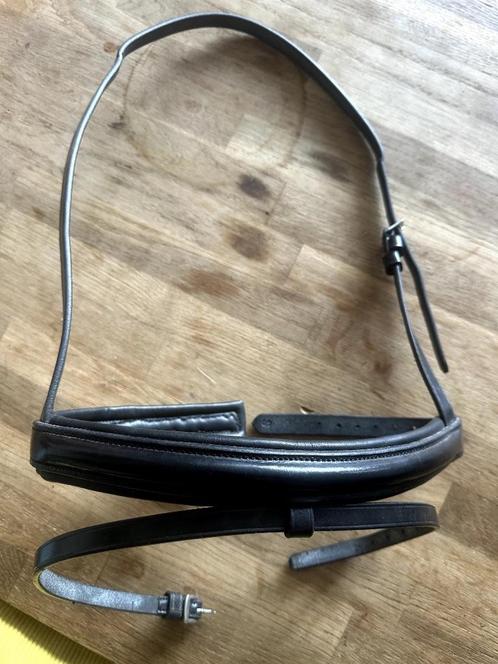 Schockemohle Berlin Engelse gecombineerde neusriem (cob), Dieren en Toebehoren, Paarden en Pony's | Hoofdstellen en Tuigage, Nieuw