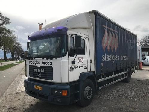 MAN 18 ML 18.224 Schuifzeil Huif Onderschuif Laadklep Lift D, Auto's, Vrachtwagens, Bedrijf, Te koop, ABS, Elektrische ramen, Radio