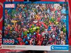 Marvel impossible puzzel 1000 stuks compleet, Ophalen of Verzenden, 500 t/m 1500 stukjes, Zo goed als nieuw, Legpuzzel