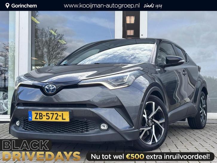 Toyota C-HR 1.8 Hybrid Bi-Tone | Stoel en stuurverwarming |, Auto's, Toyota, Bedrijf, Te koop, C-HR, ABS, Achteruitrijcamera, Adaptive Cruise Control