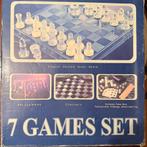 Luxe Glazen Spellen Set (7 spellen in 1) – Compleet!, Ophalen, Zo goed als nieuw
