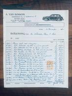 Factuur garage 1963 Putten, Ophalen of Verzenden, Zo goed als nieuw, Auto's