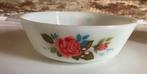 Vintage JAJ England pyrex ovenschaal cottage rose, Gebruikt, Schaal, Rond, Ophalen of Verzenden