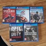 PS4 spellen: € 10,- per stuk, 1 speler, Ophalen, Zo goed als nieuw, Vanaf 18 jaar