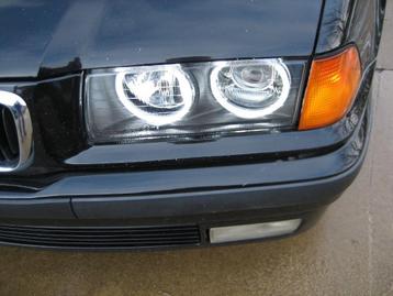 BMW Angel Eyes ringen voor BMW E36 Mooie Witte LED Lights beschikbaar voor biedingen
