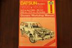 Datsun Bluebird 160B 180B 1972 - 1980 MKI II werkplaatsboek, Ophalen of Verzenden