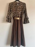 Jurk met tijgerprint maat s, Ophalen of Verzenden, Nieuw, Bruin, Overige typen