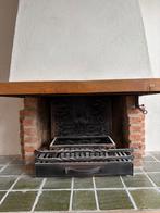 Inzet voor openhaard, gietijzer, Ophalen, Gebruikt, Inzethaard, Houthaard