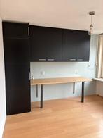 Kast bureau combinatie, Huis en Inrichting, Kasten | Kledingkasten, Ophalen, Kunststof, Gebruikt, 200 cm of meer