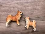 Schleich 42479 Shiba Inu Moeder en pup, Ophalen of Verzenden, Zo goed als nieuw, Paard, Beeldje of Figuurtje