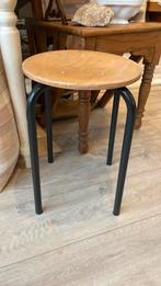 Leuk vintage krukje, Ophalen, Gebruikt, Hout