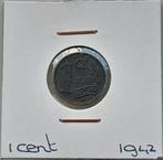 Cent Zink Nederland 1942, Postzegels en Munten, Munten | Nederland, Koningin Wilhelmina, Ophalen of Verzenden, 1 cent, Losse munt