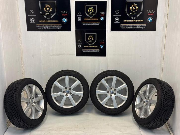 Volvo V60/S60/V70 originele velgen set met banden 225/50R17, Auto-onderdelen, Banden en Velgen, Banden en Velgen, All Season, 17 inch