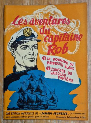 Kapitein Rob Mammouth Blanc 1e druk 1957 Kuhn beschikbaar voor biedingen