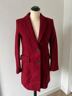 ZGAN bordeaux rood Zara Woman mantel jas XS 34 36 twv €130,-, Zara, Ophalen of Verzenden, Zo goed als nieuw, Maat 36 (S)