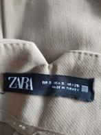 Zara Beige Broek  en zwart, Ophalen of Verzenden, Zo goed als nieuw, Maat 36 (S), Lang