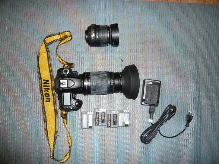 Nikon D80 met lenzen, Audio, Tv en Foto, Fotocamera's Digitaal, Gebruikt, Spiegelreflex, Nikon, Geen optische zoom, Ophalen of Verzenden
