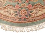 Handgeknoopt Orient wol Aubusson tapijt turquoise 190x190cm, Huis en Inrichting, Crème, 150 tot 200 cm, Nieuw, 150 tot 200 cm