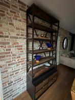 Boekenkast, industrieel, Ophalen, Met plank(en), Gebruikt, 50 tot 100 cm