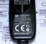 Phihong PSAA05E-050 USB Mini B Adapter HTC 5V 1A 5W Oplader, Ophalen of Verzenden, Zo goed als nieuw, HTC of Qtek