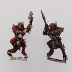 Warhammer Fantasy Khorne Bloodletters, Met verf, Figuurtje(s), Warhammer, Ophalen of Verzenden