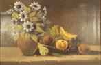 191. Olieverfschilderij, Tilly Moes - fruit stilleven, Ophalen of Verzenden