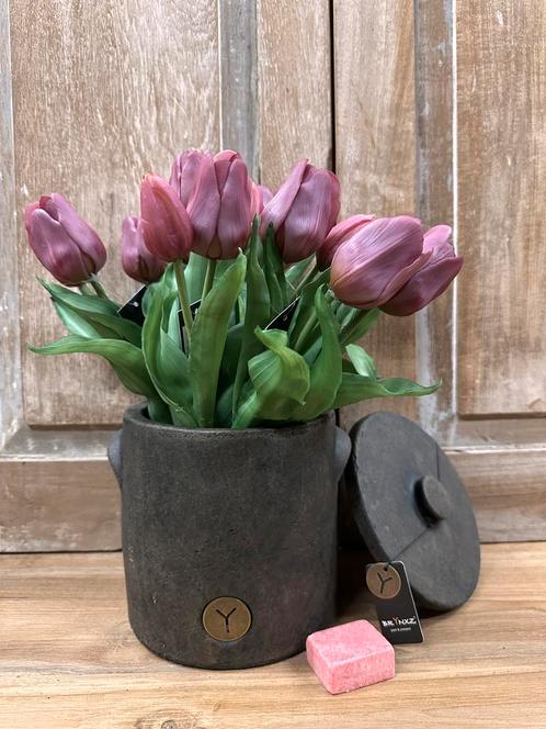 Aanbieding kunst tulpen Countryfield, Huis en Inrichting, Woonaccessoires | Kunstplanten en Kunstbloemen, Nieuw, Binnen, Ophalen of Verzenden