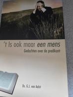 'tIs ook maar een mens. Ds GJ van Aalst, Boeken, Christendom | Protestants, Ophalen of Verzenden, Zo goed als nieuw, Ds GJ van Aalst