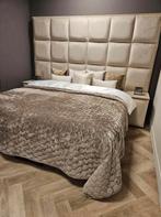 Goedkoopste Eric Kuster Stijl boxspring met matras 180x200, Ophalen, Beige, 180 cm, 200 cm