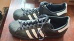 Adidas SUPERSTAR UK mt 10 zwart wit, Kleding | Heren, Schoenen, Ophalen of Verzenden, Zo goed als nieuw, Zwart