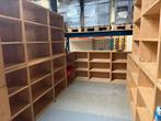Vol houten (grenen 24 mm) boekenkast p.d. >15 stuks, Ophalen, Zo goed als nieuw, 25 tot 50 cm, 100 tot 150 cm