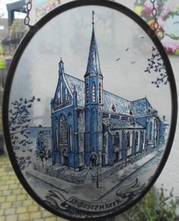 glas in lood Sint Josephkerk Utrecht, Draaiwegkerk 100 jaar