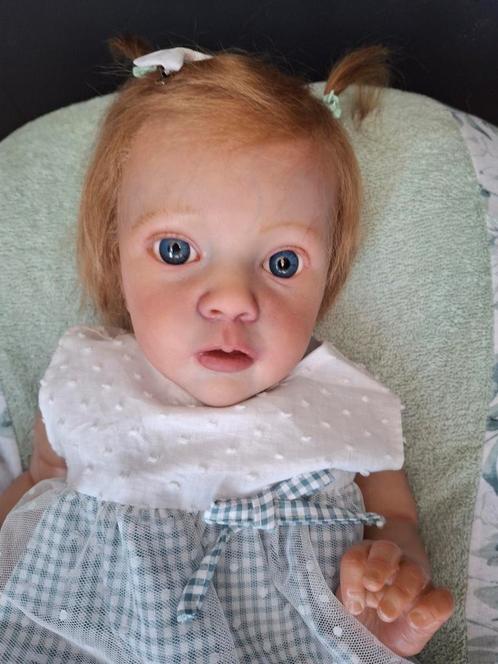 Reborn baby / Toddler Missy🌸425,00 of reëel bod icl verzend, Verzamelen, Poppen, Zo goed als nieuw, Babypop, Ophalen of Verzenden