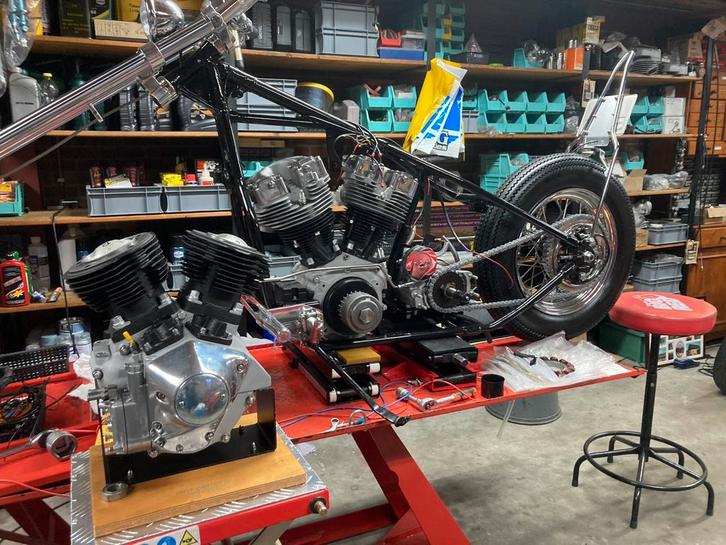 Heftafel verlengd is nu 250 x 70cm (standard 220 x 70cm), Motoren, Onderdelen | Harley-Davidson, Ophalen of Verzenden