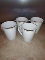 4 mokken/bekers Art Design Sahara, Ophalen of Verzenden, Zo goed als nieuw, Overige stijlen, Kop(pen) en/of Schotel(s)