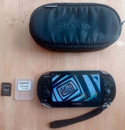 Ps vita OLED Krasloos! 128 GB vol games !!!, Spelcomputers en Games, Spelcomputers | Sony PlayStation Vita, Zo goed als nieuw